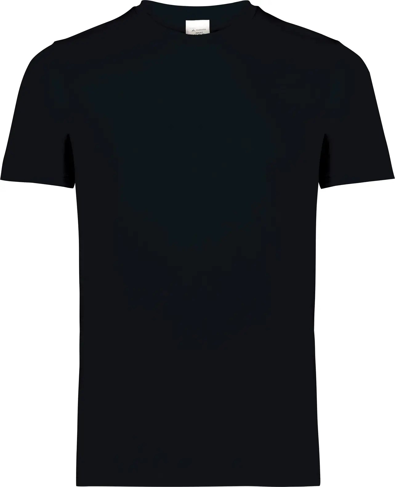 Augusta 6950 All-day Core Basic 50/50 Tee - Jet Black - Adult s