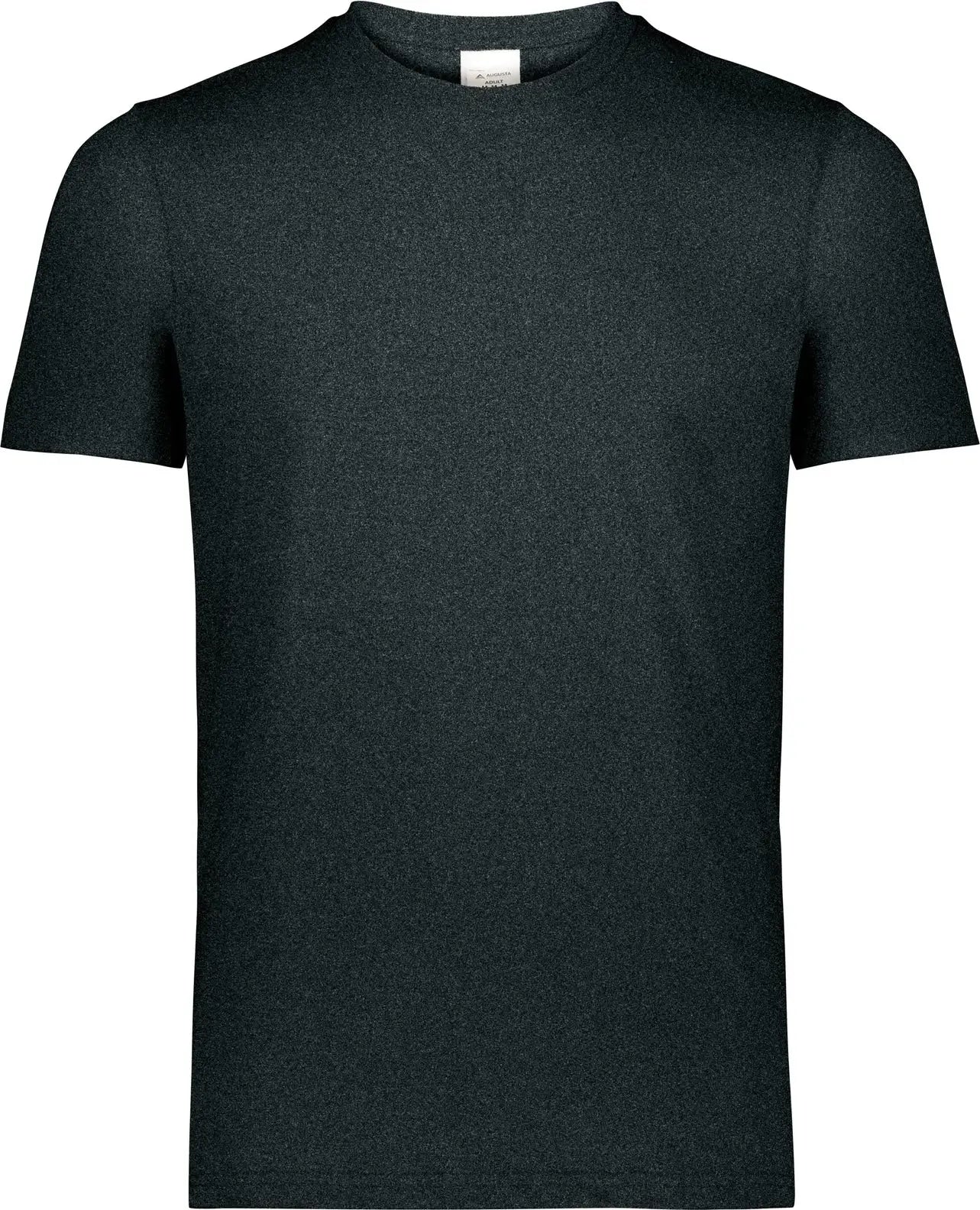 Augusta 6950 All-day Core Basic 50/50 Tee - Onyx Heather - Adult s