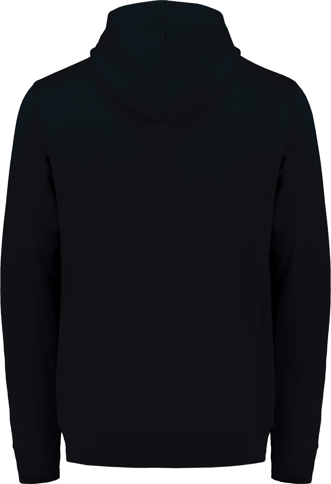 Augusta 6955 All-day Core Basic Fleece Hoodie - Jet Black