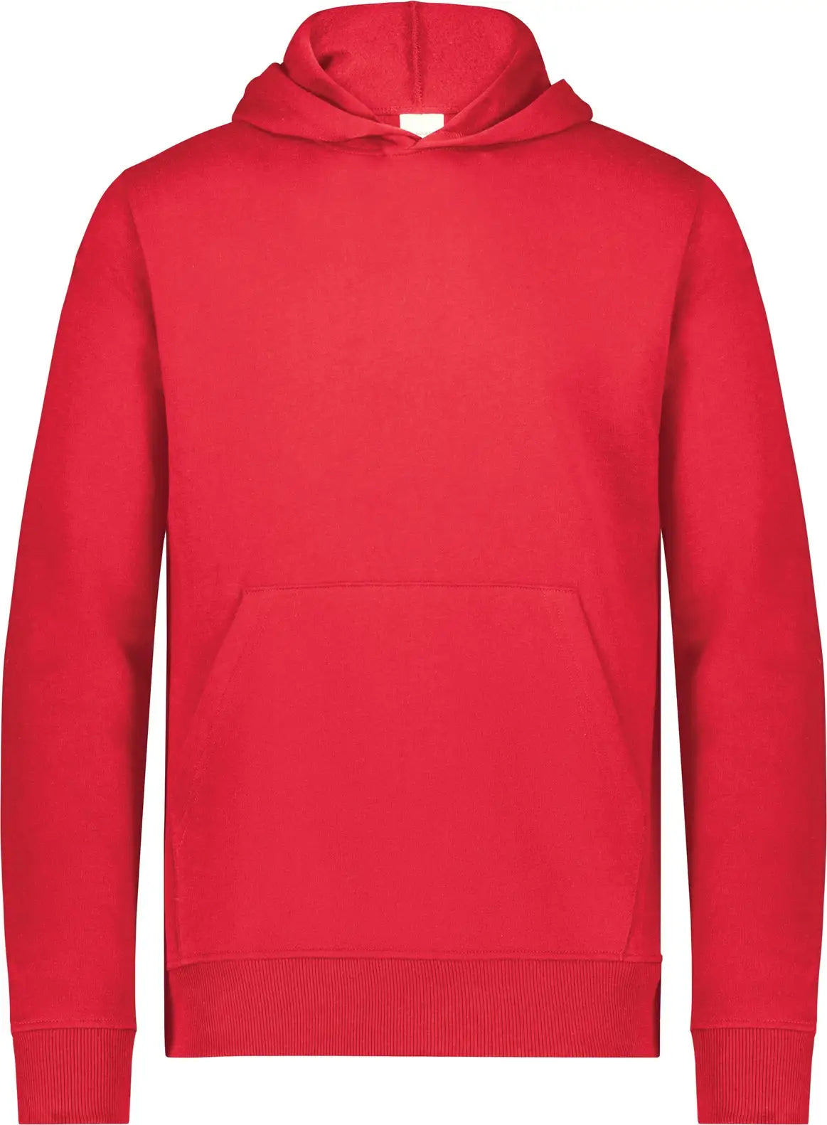 Augusta 6956 Youth All-day Core Basic Fleece Hoodie - Cherry Red