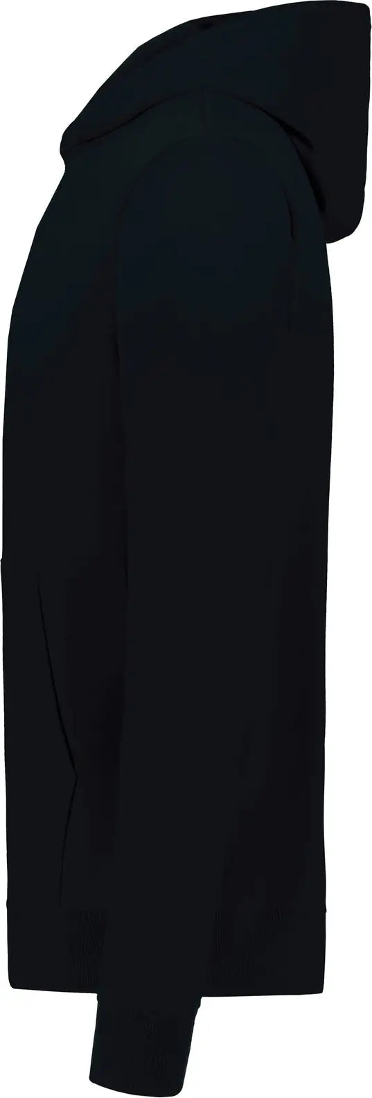 Augusta 6956 Youth All-day Core Basic Fleece Hoodie - Jet Black
