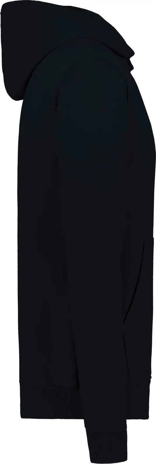 Augusta 6956 Youth All-day Core Basic Fleece Hoodie - Jet Black