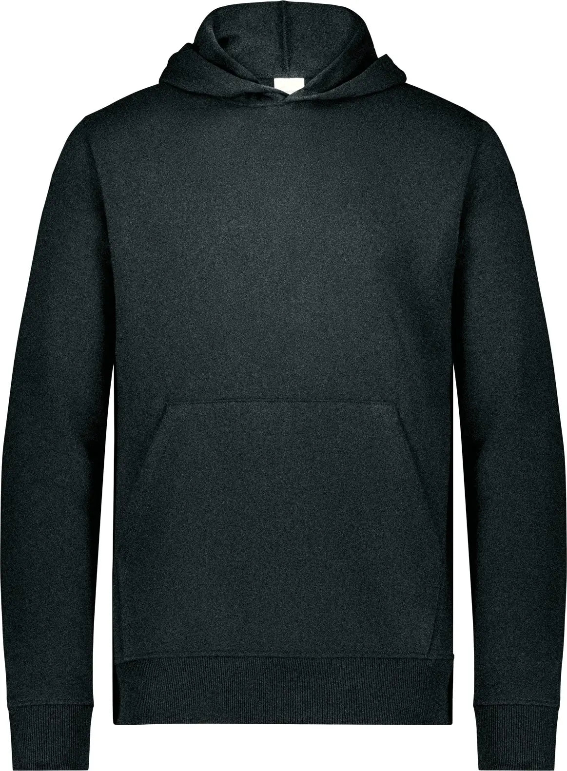 Augusta 6956 Youth All-day Core Basic Fleece Hoodie - Onyx Heather - s