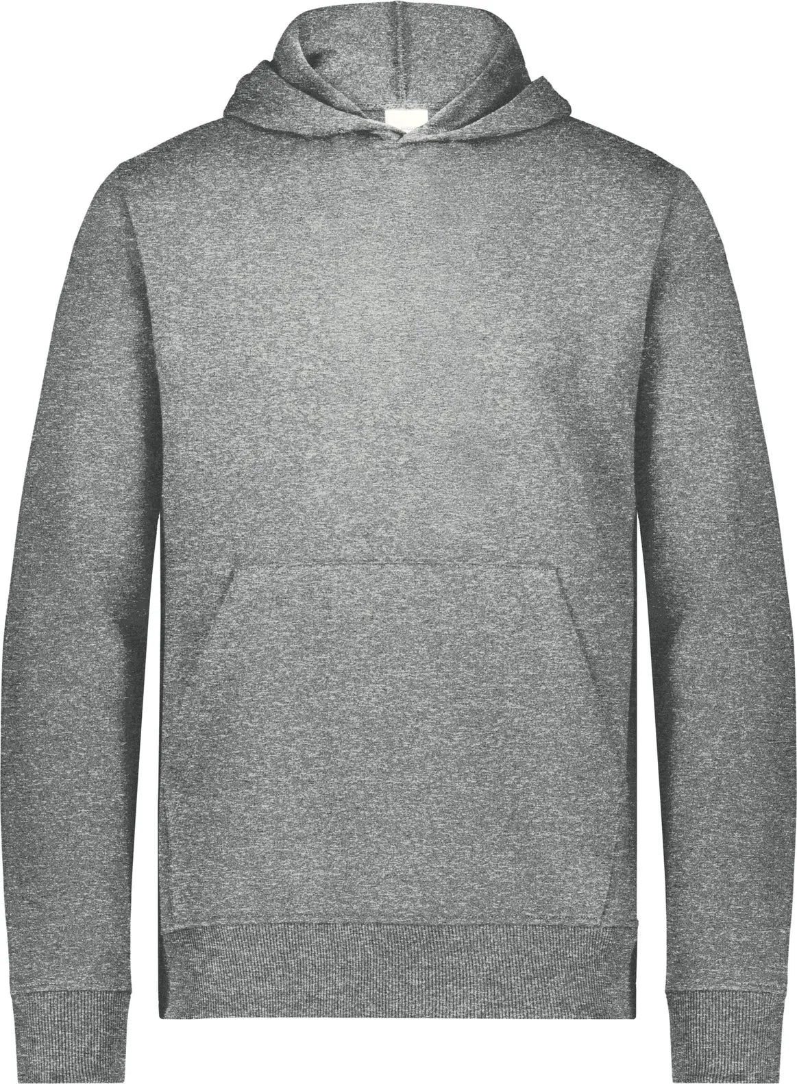 Augusta 6956 Youth All-day Core Basic Fleece Hoodie - Platinum Heather - s