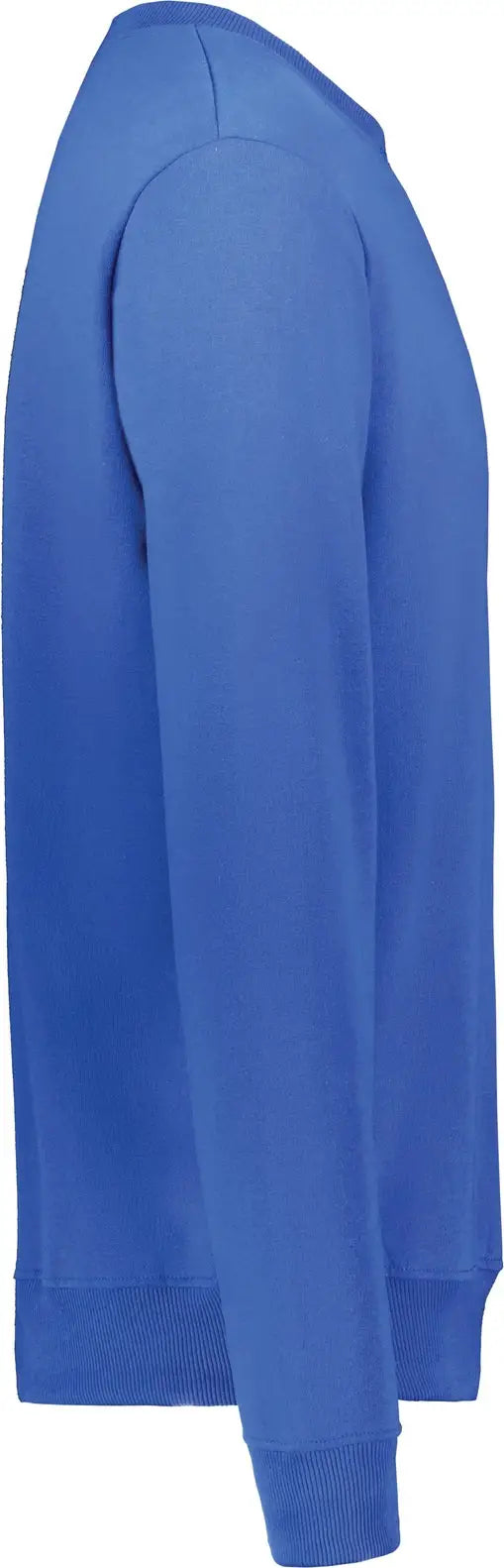 Augusta 6957 All-day Core Basic Fleece Crew Sweatshirt - Cobalt Blue