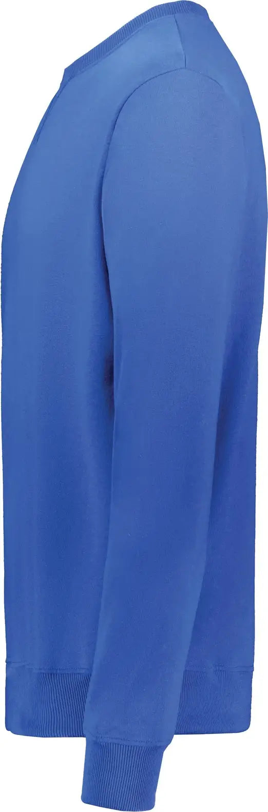 Augusta 6957 All-day Core Basic Fleece Crew Sweatshirt - Cobalt Blue