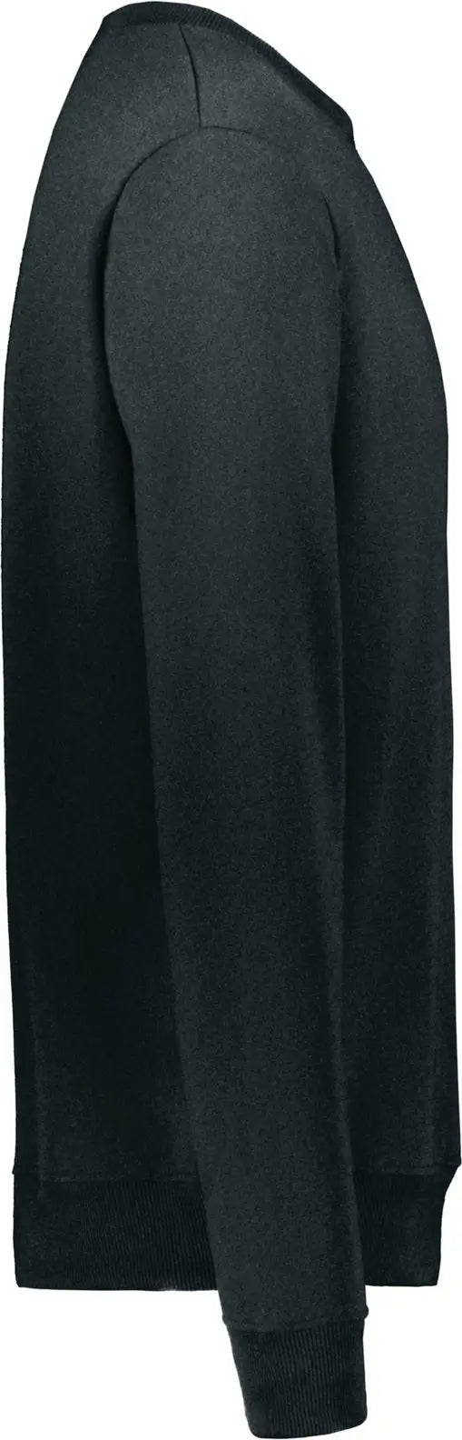 Augusta 6957 All-day Core Basic Fleece Crew Sweatshirt - Onyx Heather