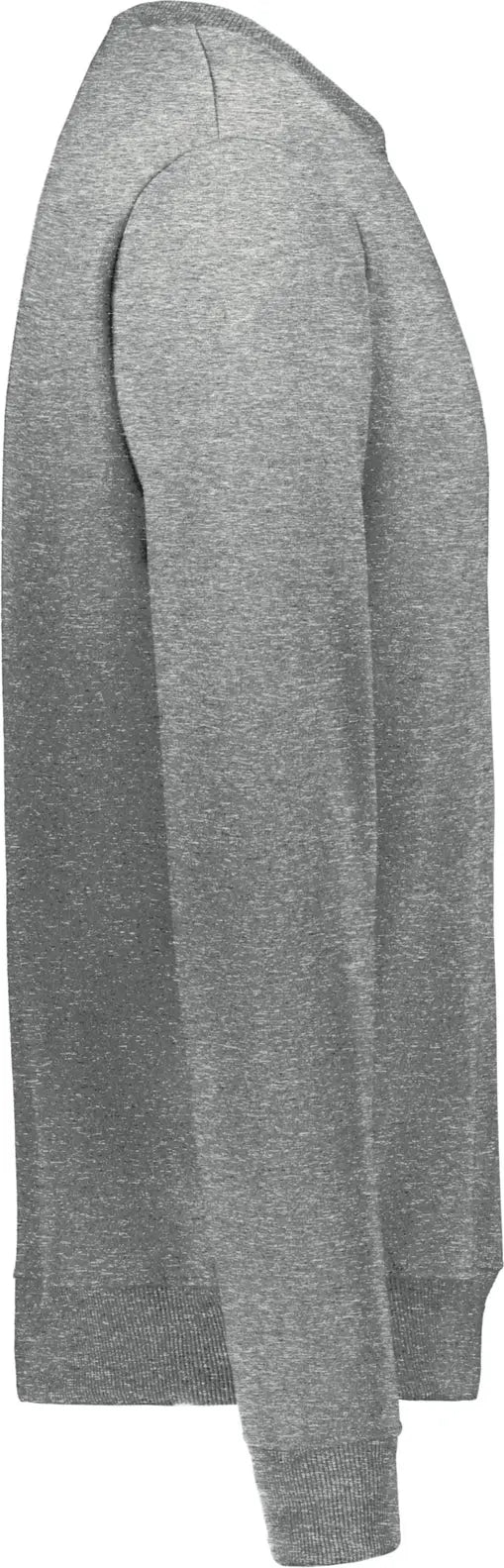 Augusta 6957 All-day Core Basic Fleece Crew Sweatshirt - Platinum Heather