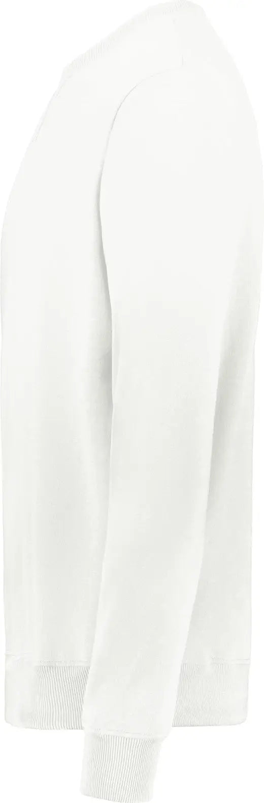 Augusta 6957 All-day Core Basic Fleece Crew Sweatshirt - Ultra White