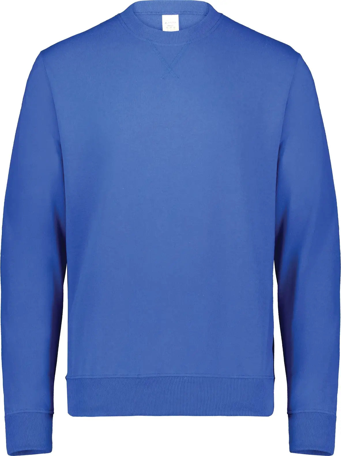 Augusta 6958 Youth All-day Core Basic Fleece Crew Sweatshirt - Cobalt Blue