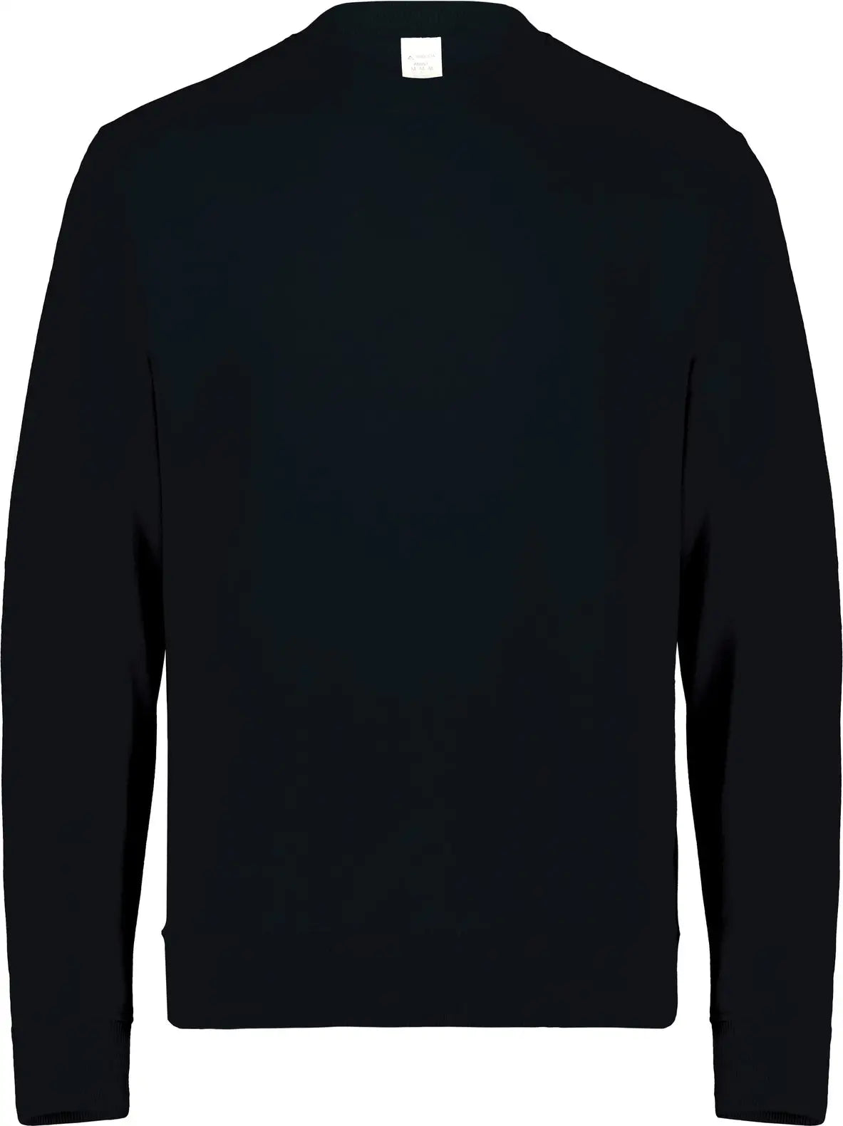 Augusta 6958 Youth All-day Core Basic Fleece Crew Sweatshirt - Jet Black - s