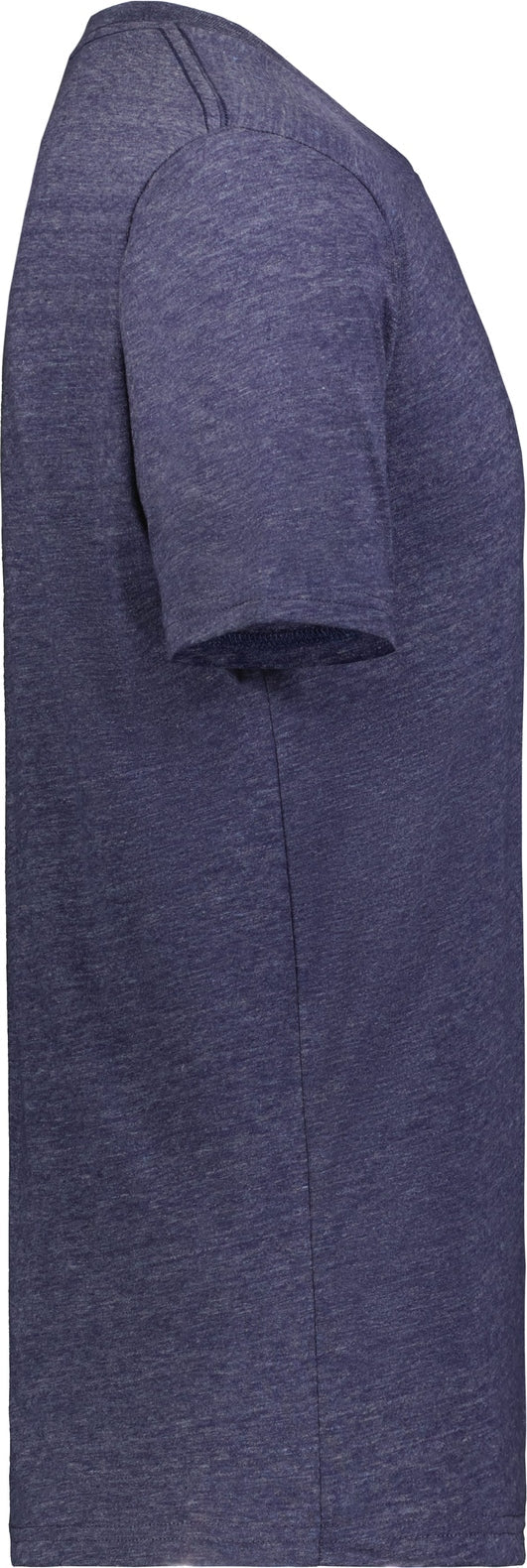 Augusta 6960 Youth All-day C/b Tri-blnd Tee - Navy Heather