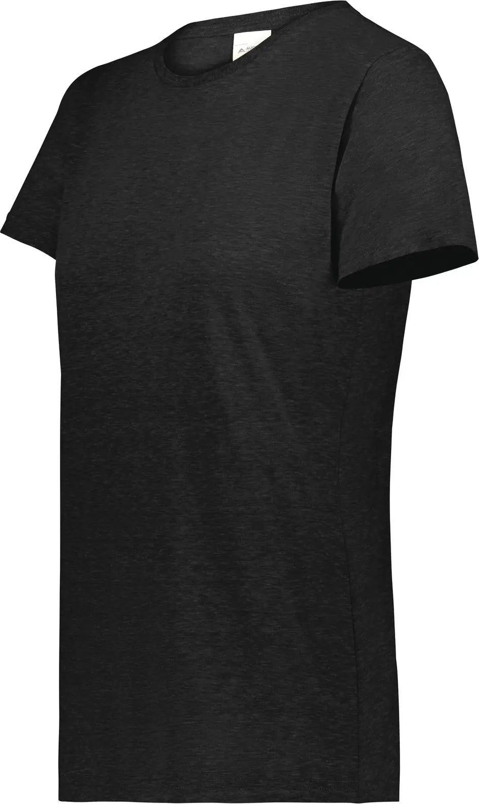 Augusta 6961 Ladies All-day Tri Blend Tee - Black Heather - Xs