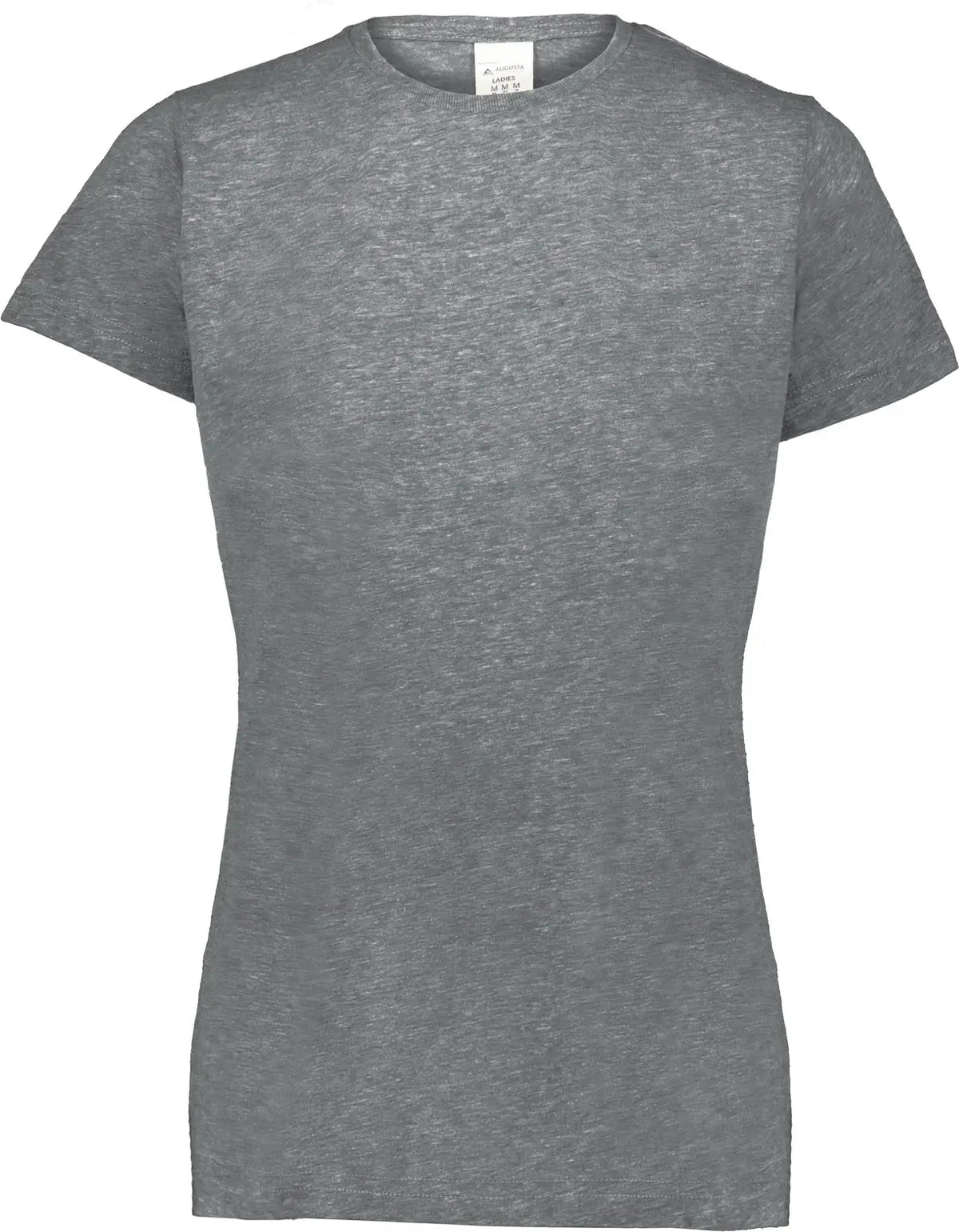 Augusta 6961 Ladies All-day Tri Blend Tee - Gray Heather