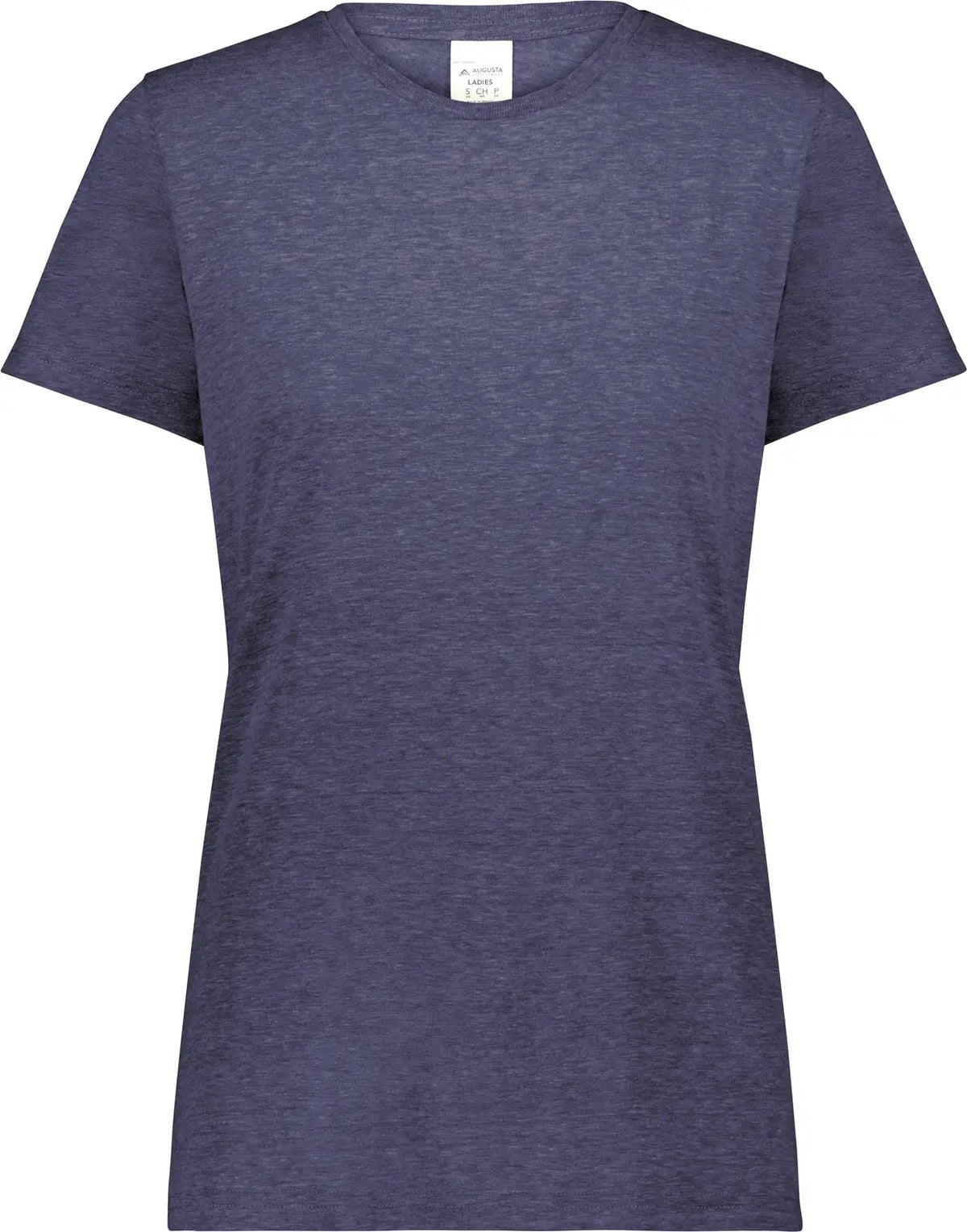 Augusta 6961 Ladies All-day Tri Blend Tee - Navy Heather