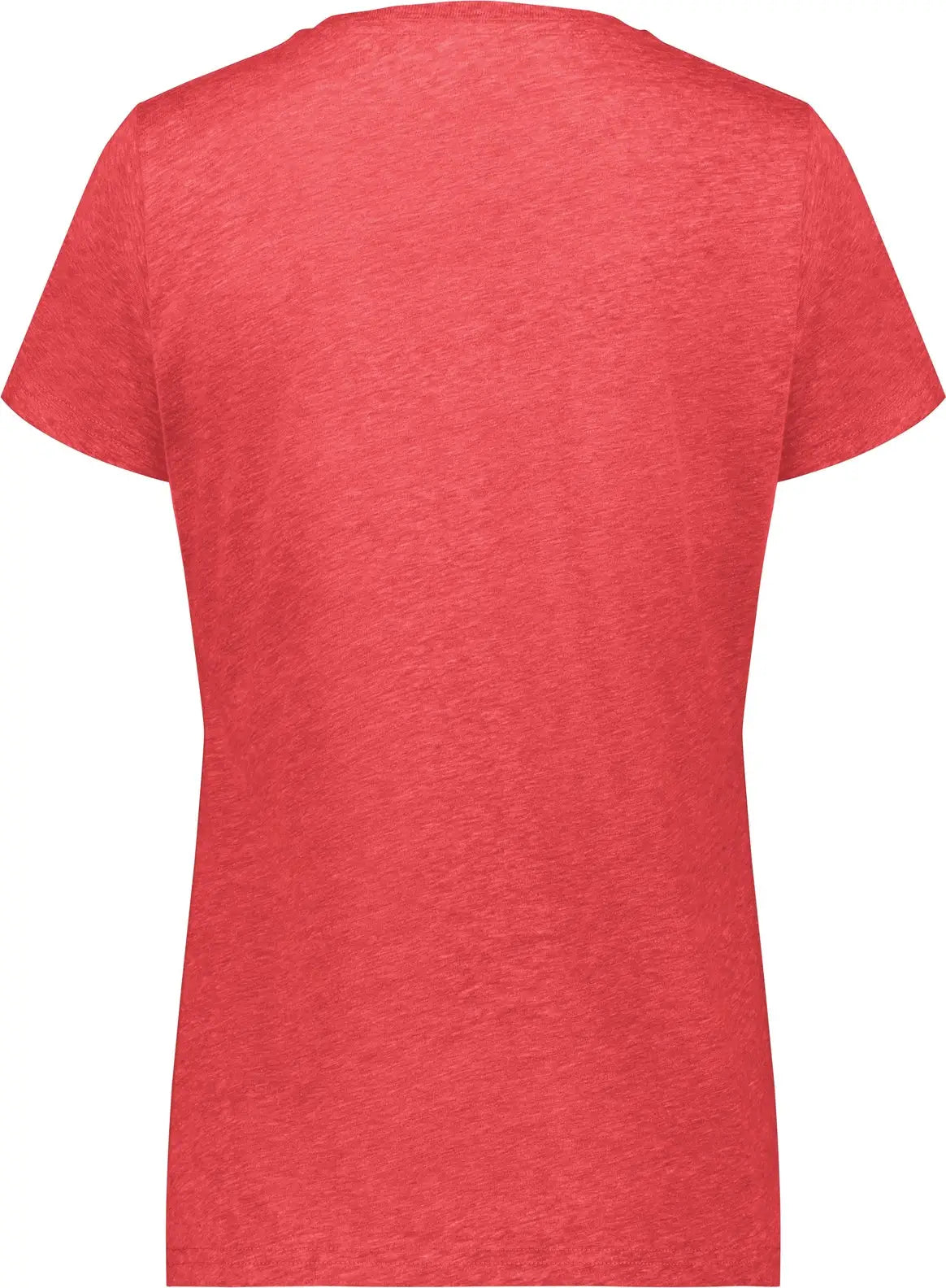 Augusta 6961 Ladies All-day Tri Blend Tee - Red Heather