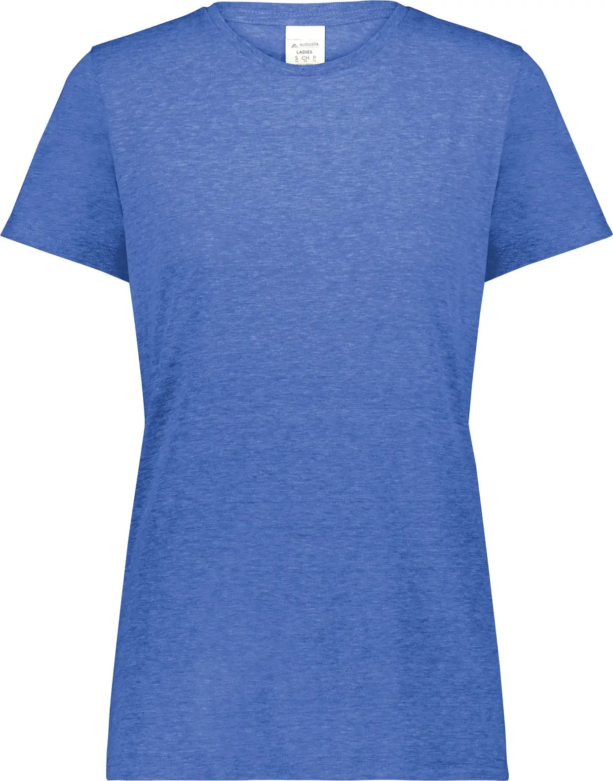 Augusta 6961 Ladies All-day Tri Blend Tee - Royal Heather - Xs