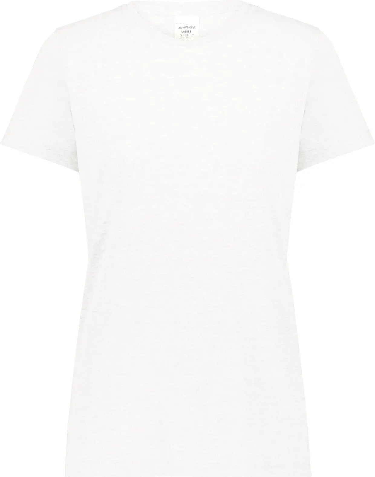 Augusta 6961 Ladies All-day Tri Blend Tee - White - Xs