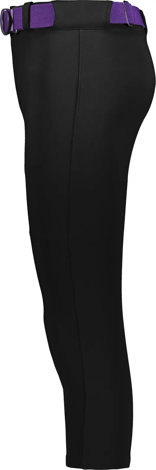 Augusta 6971 Girls Gamer Classic Fastpitch Pants - Black