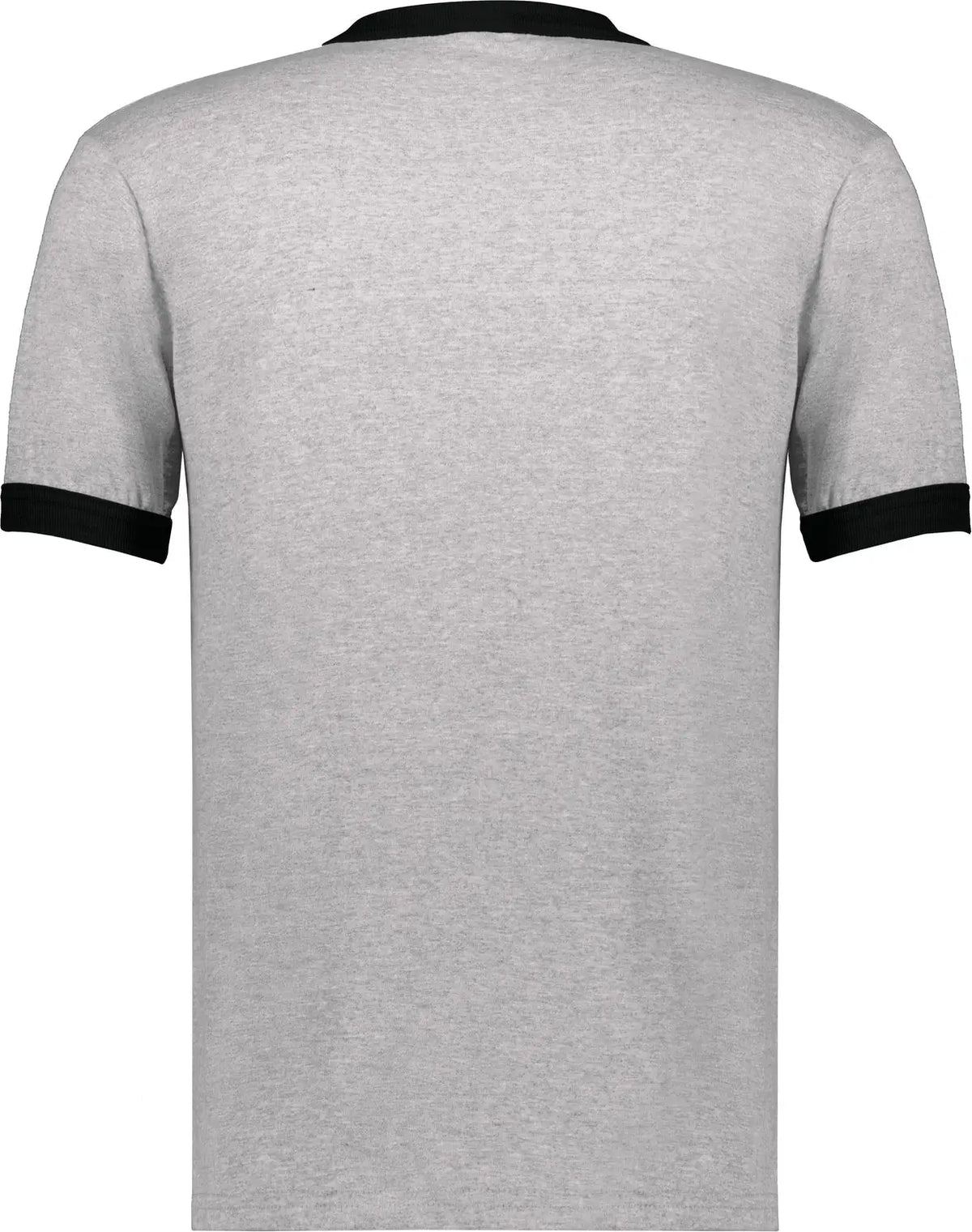 Augusta 710 Adult Ringer T-shirt - Athletic Heather Black