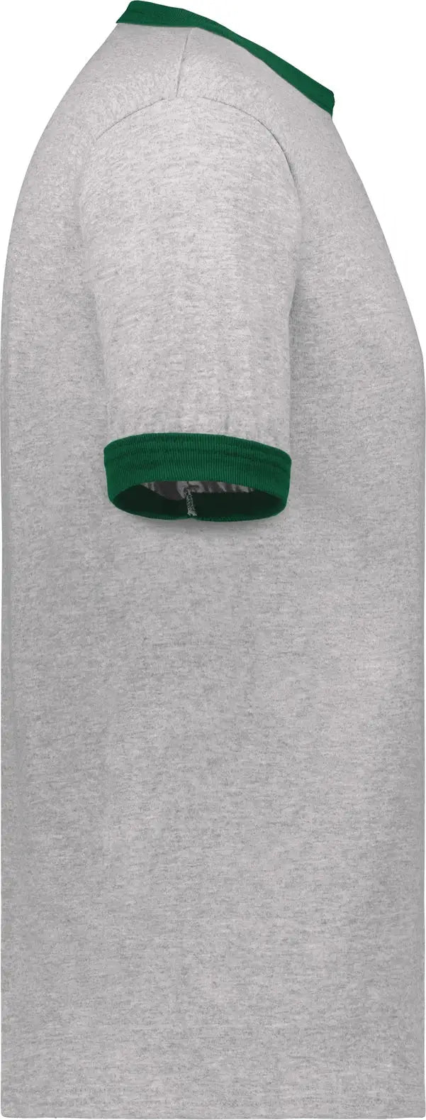 Augusta 710 Adult Ringer T-shirt - Athletic Heather Dark Green