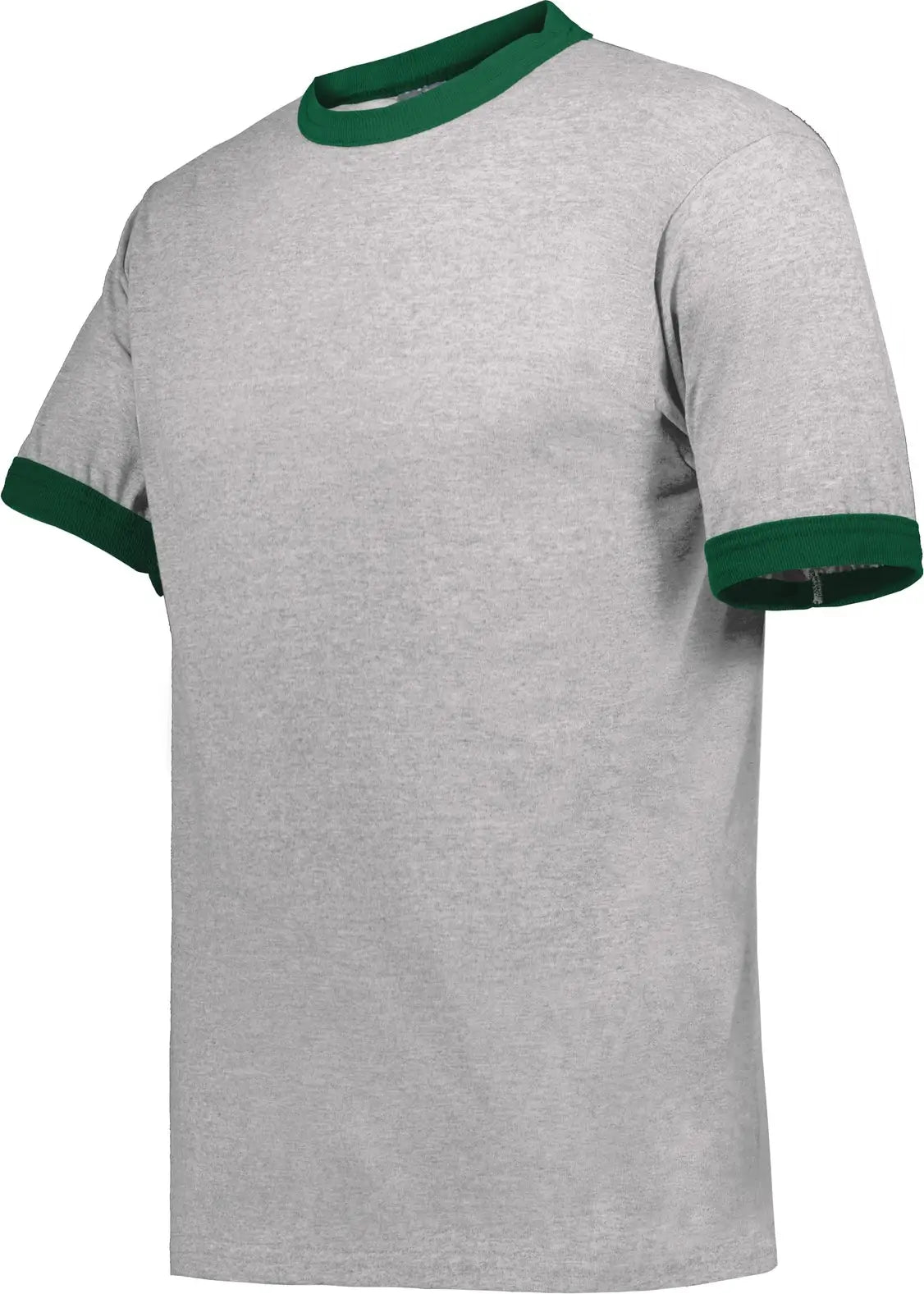 Augusta 710 Adult Ringer T-shirt - Athletic Heather Dark Green - s