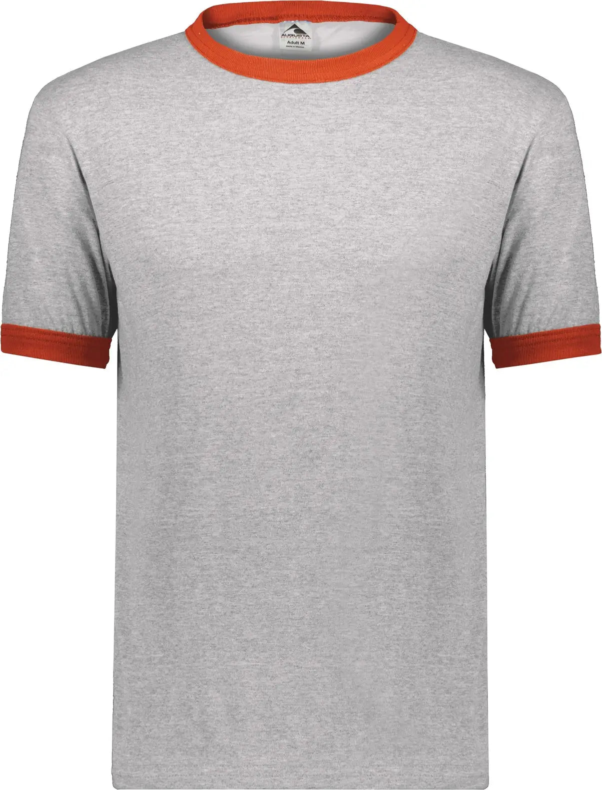 Augusta 710 Adult Ringer T-shirt - Athletic Heather Orange - s