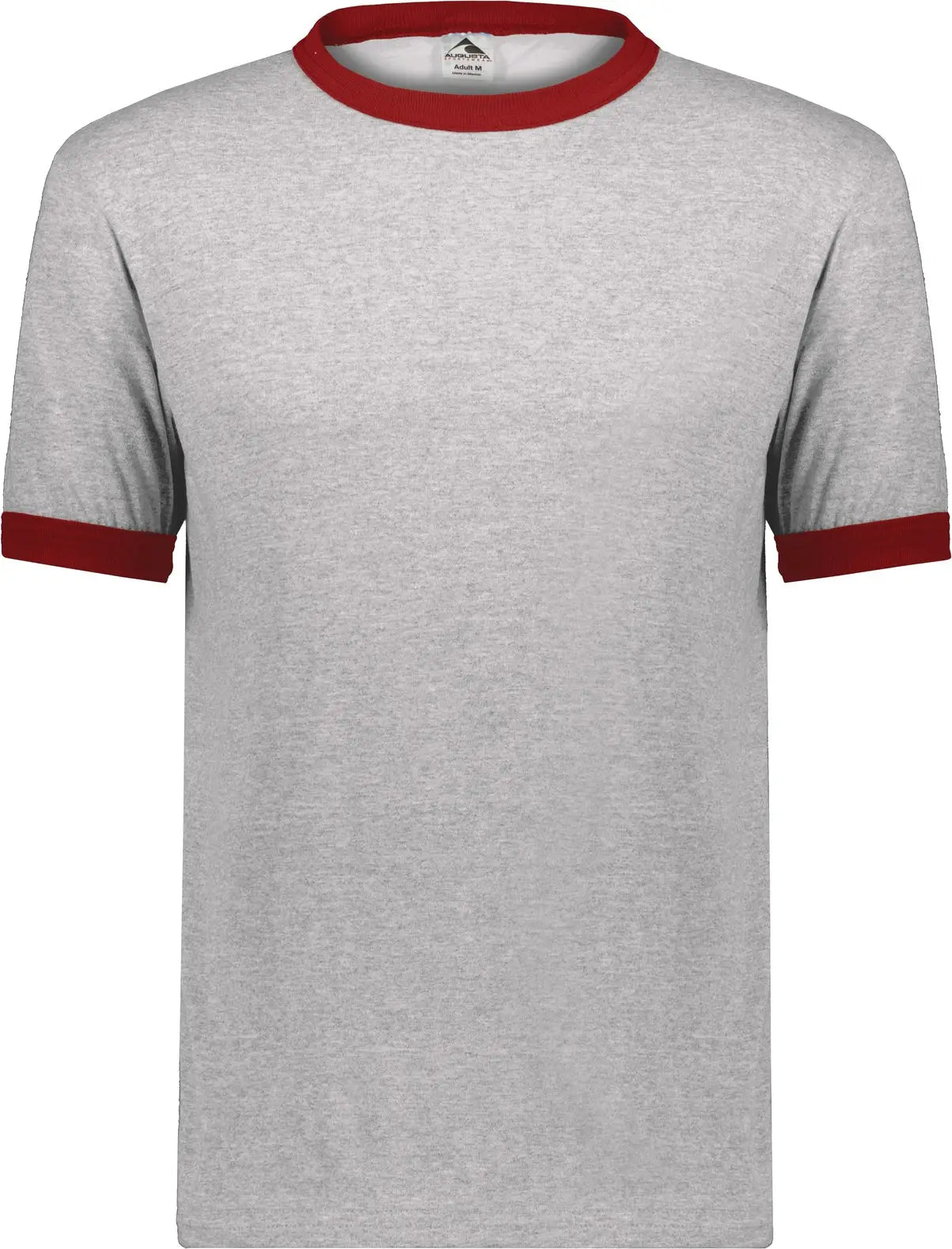 Augusta 710 Adult Ringer T-shirt - Athletic Heather Red - s