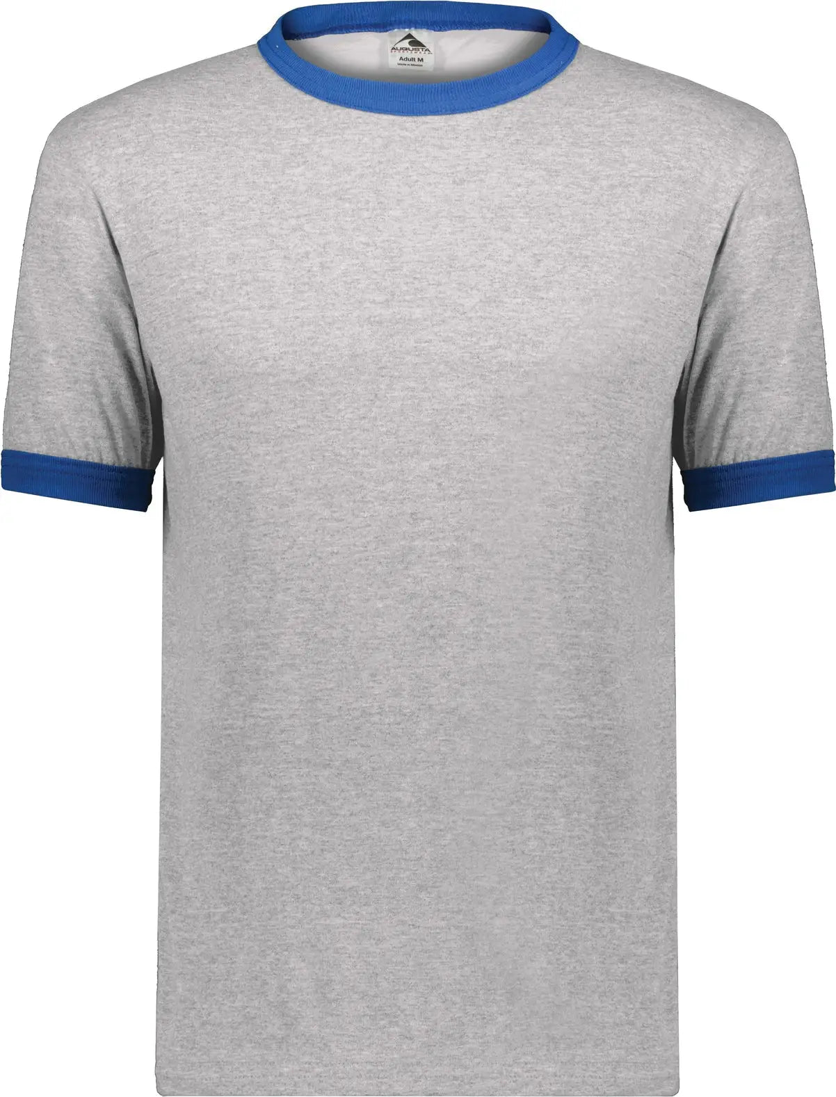 Augusta 710 Adult Ringer T-shirt - Athletic Heather Royal - s
