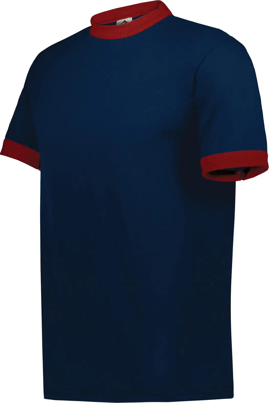 Augusta 710 Adult Ringer T-shirt - Navy Red