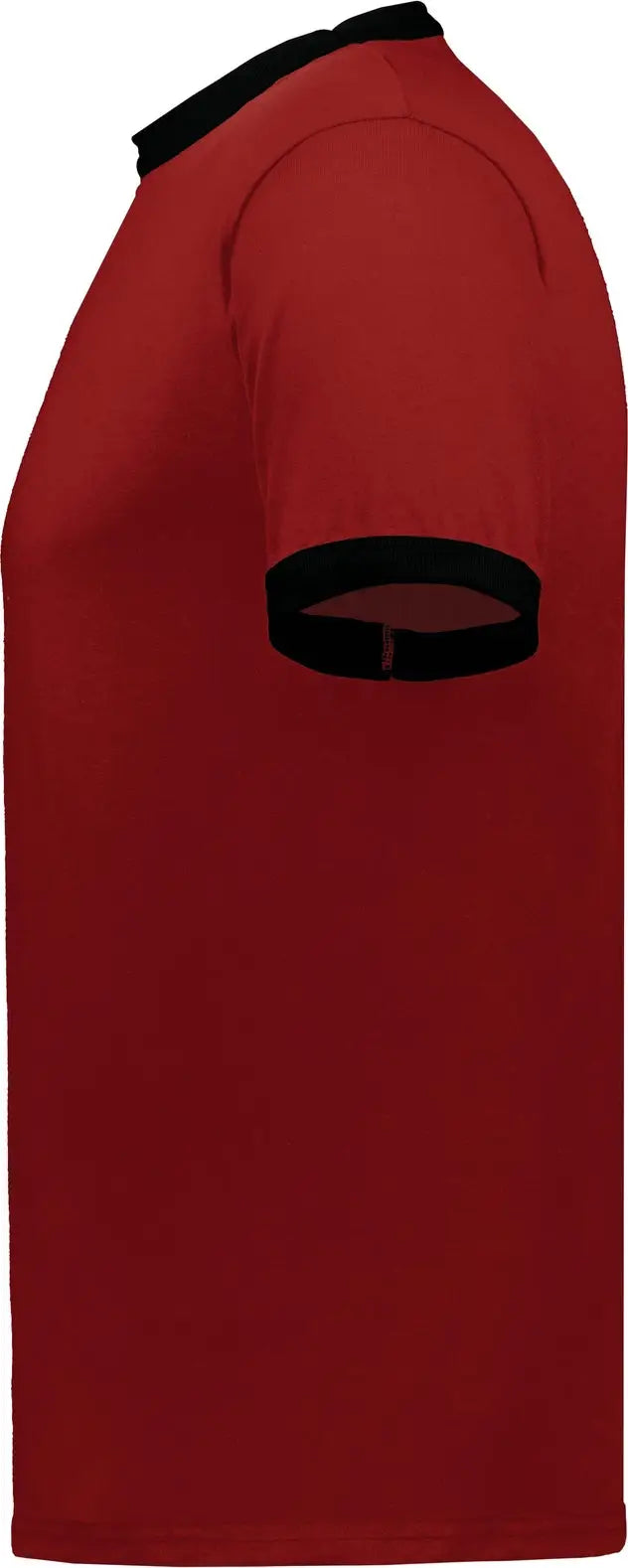 Augusta 710 Adult Ringer T-shirt - Red Black