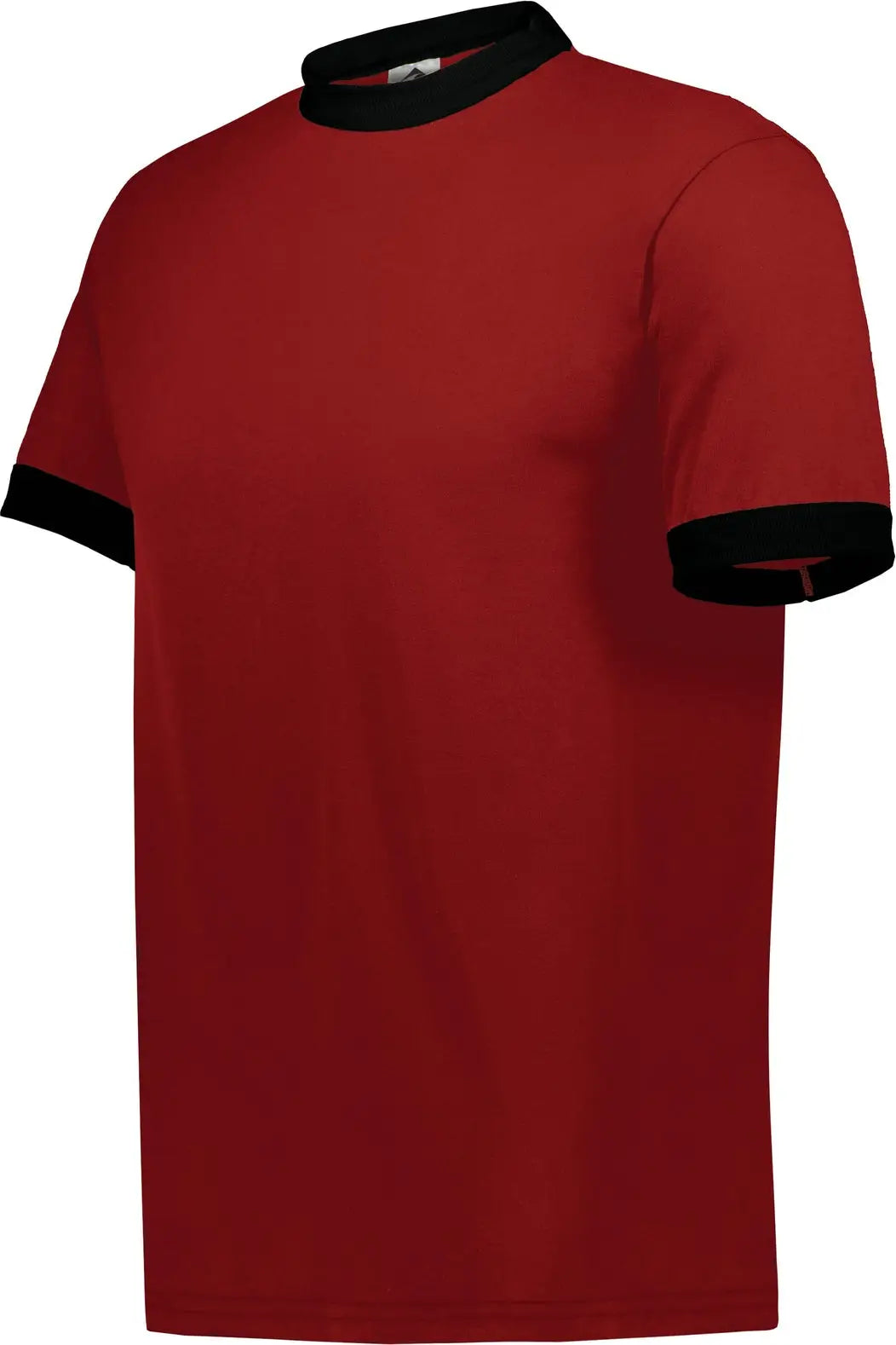 Augusta 710 Adult Ringer T-shirt - Red Black - s