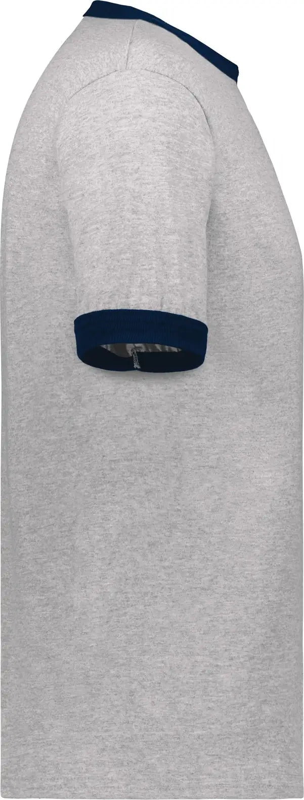 Augusta 711 Youth Ringer T-shirt - Athletic Heather Navy