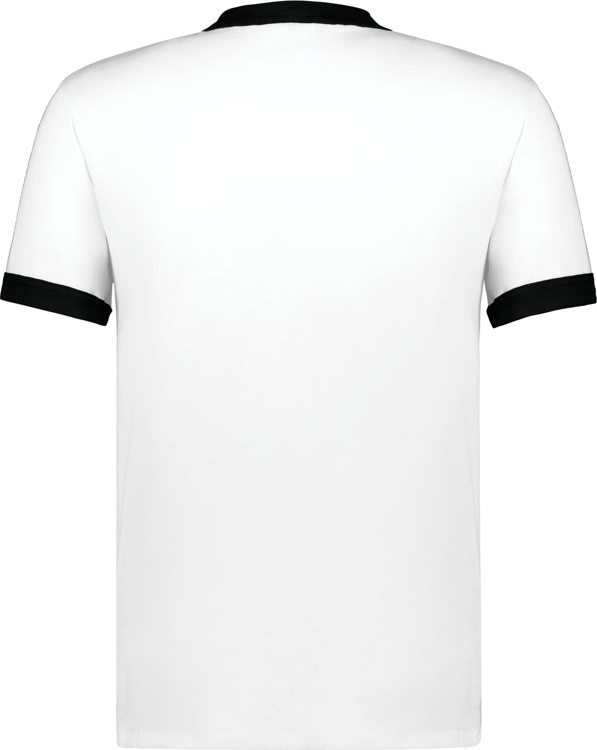 Augusta 711 Youth Ringer T-shirt - White Black