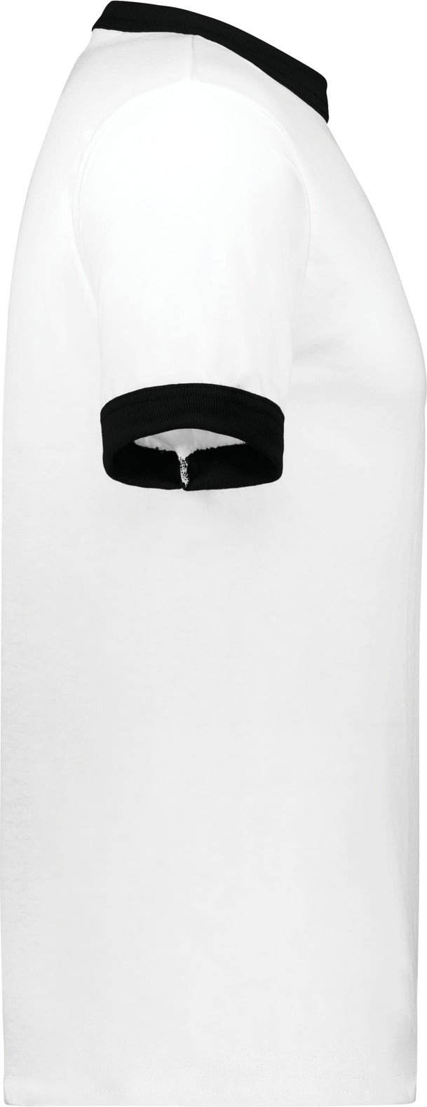Augusta 711 Youth Ringer T-shirt - White Black