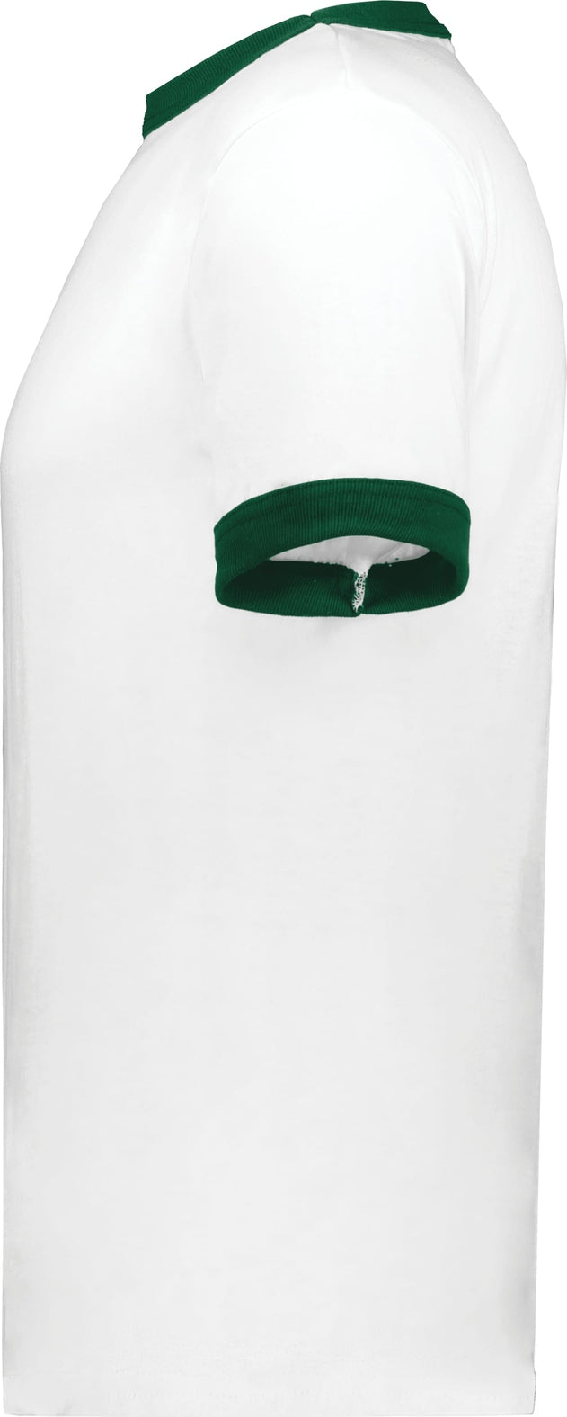Augusta 711 Youth Ringer T-shirt - White Dark Green