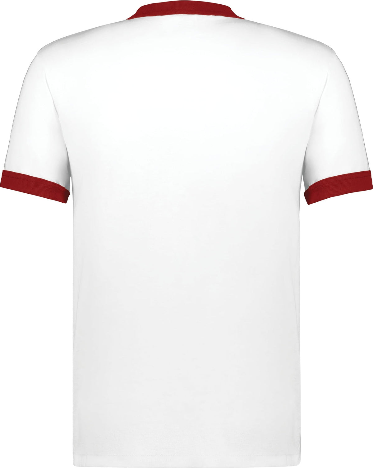 Augusta 711 Youth Ringer T-shirt - White Red