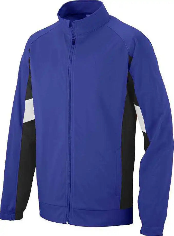 Augusta 7723 Youth Tour De Force Jacket Purple Black White