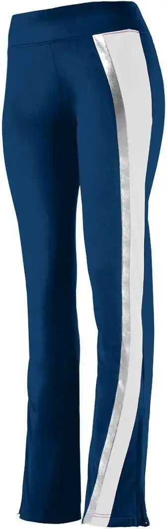 Augusta 7737 Ladies Aurora Pant - Navy White Light Gray
