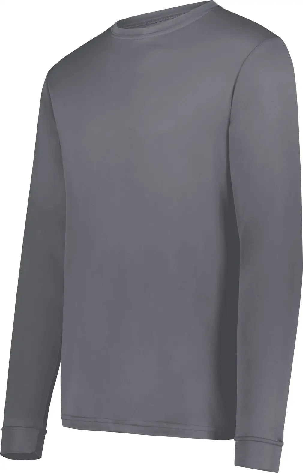 Augusta 788 Nexgen Wicking Long Sleeve Tee - Graphite - Dark Gray / Adult s