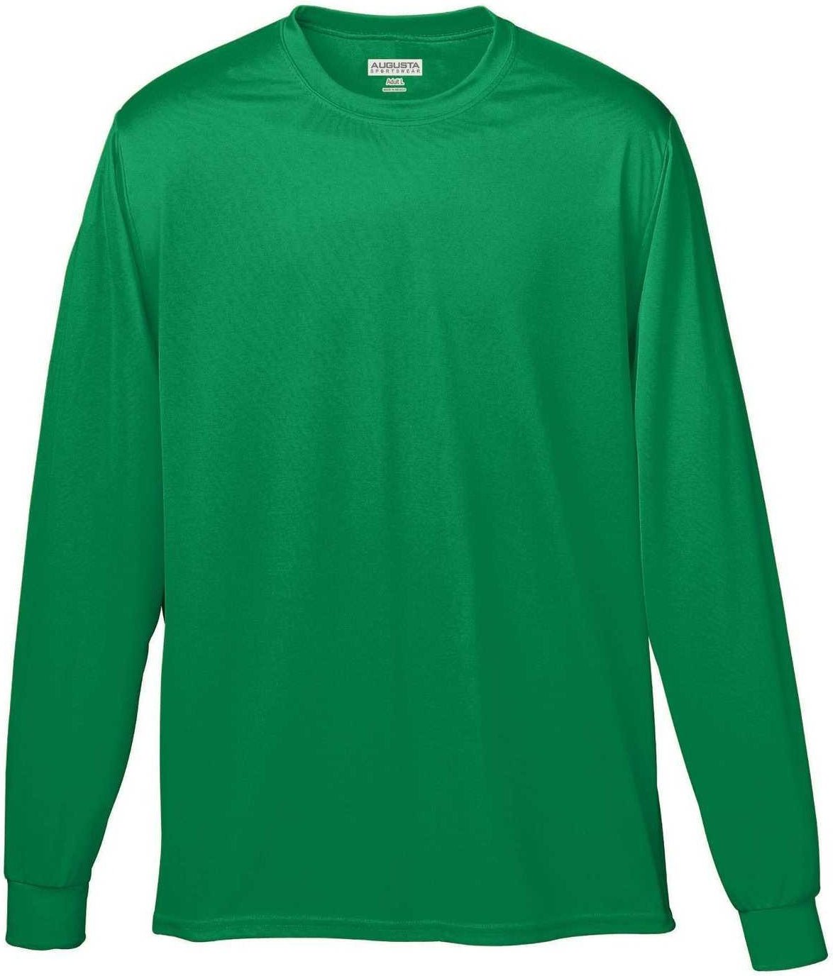 Augusta 788 Wicking Long Sleeve T-shirt - Kelly