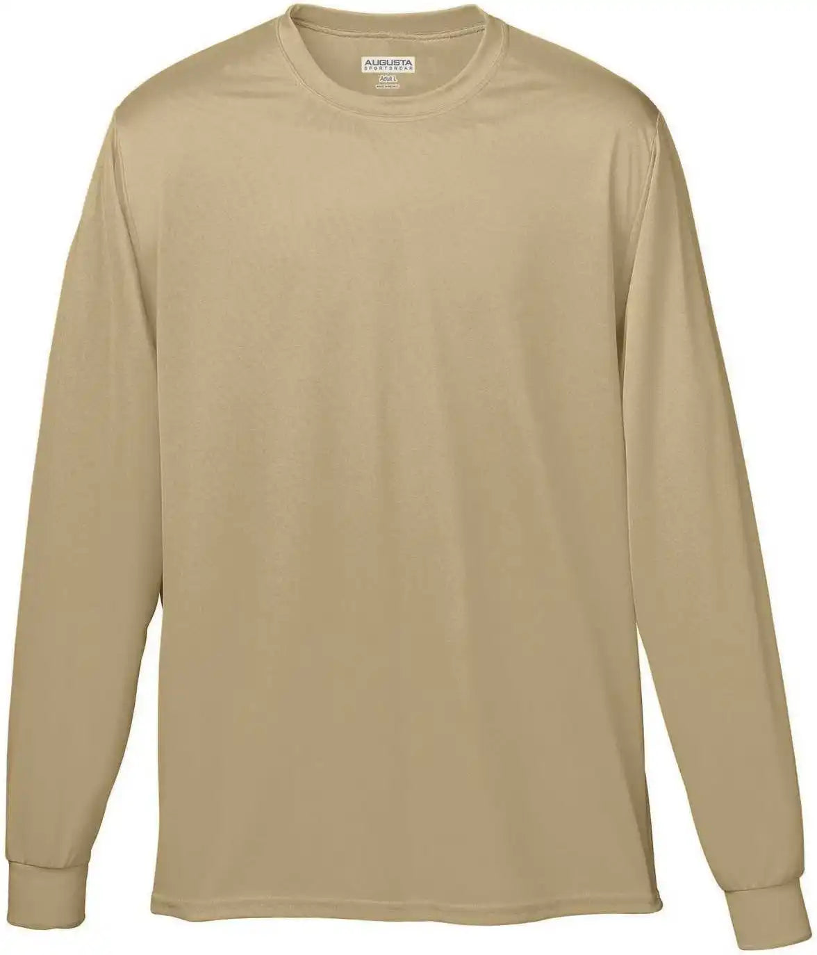 Augusta 788 Wicking Long Sleeve T-shirt - Vegas Gold