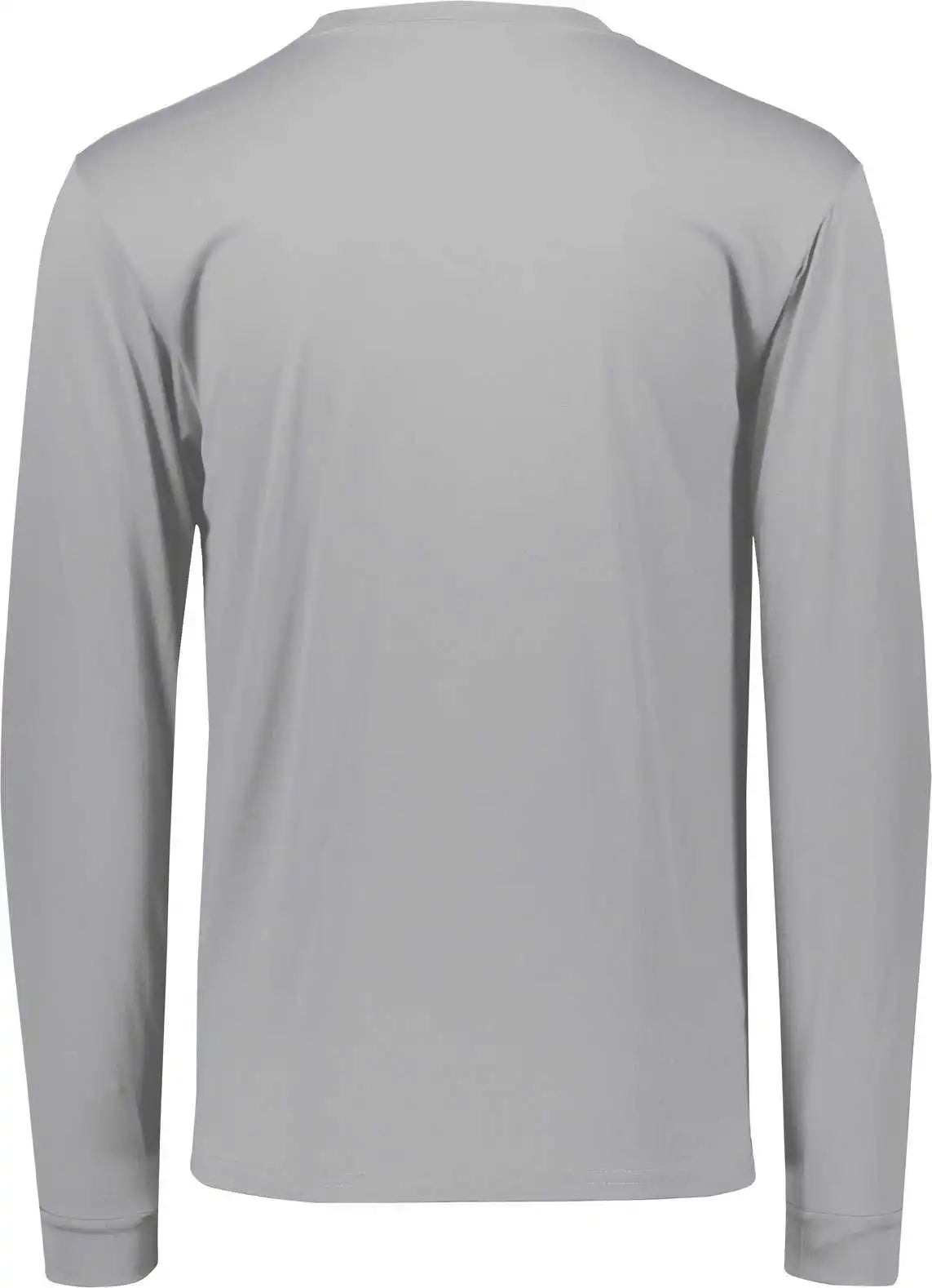 Augusta 789 Youth Wicking Long Sleeve T-shirt - Silver