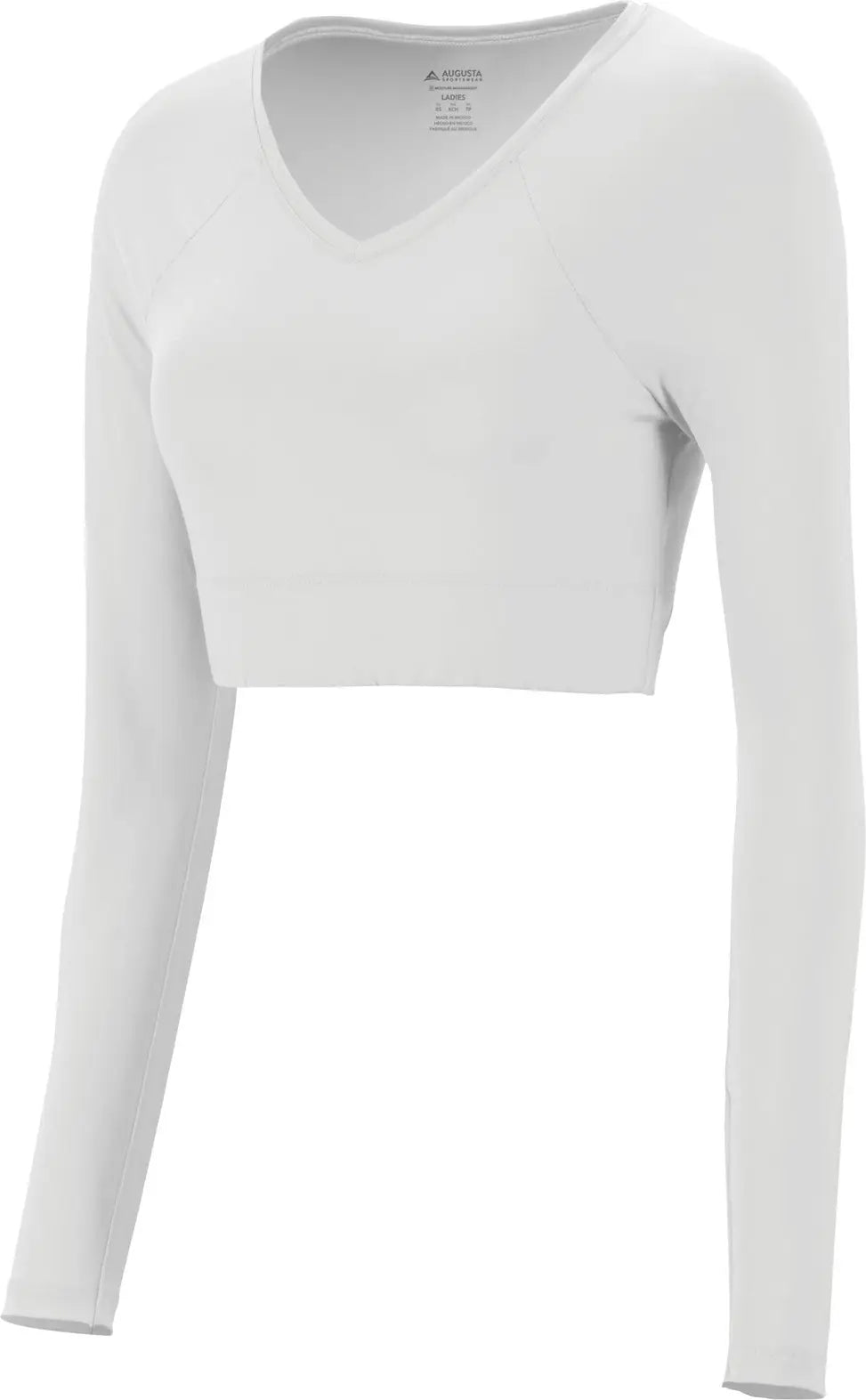 Augusta 9012 Ladies V-neck Liner - White - s