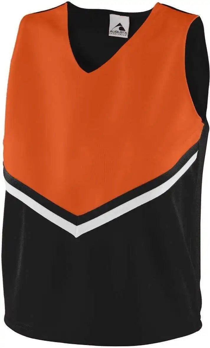 Augusta 9110 Ladies Pride Shell - Black Orange White