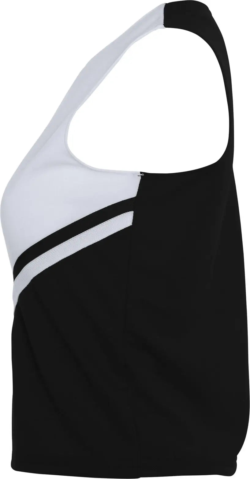 Augusta 9110 Ladies Pride Shell - Black White