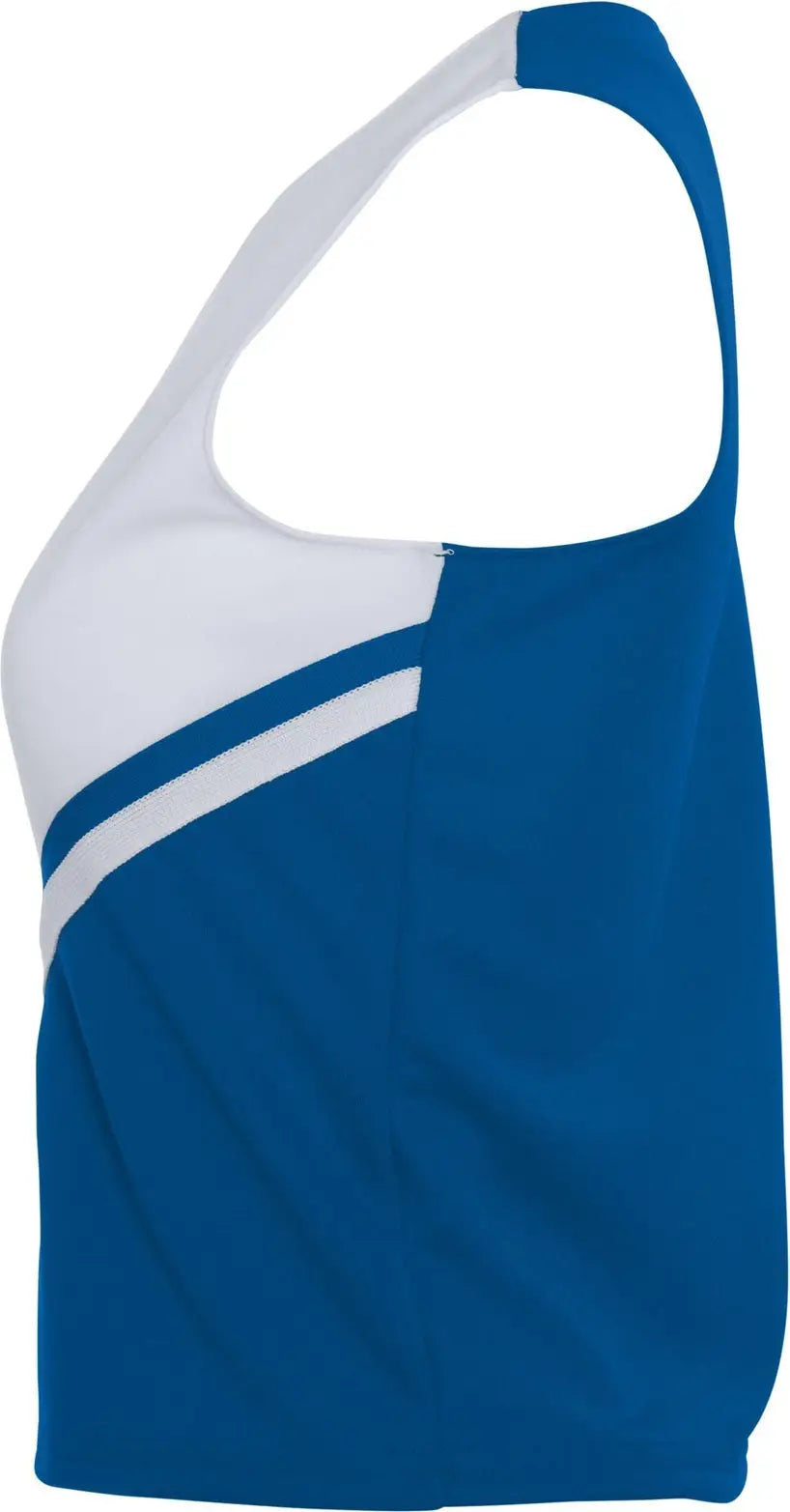 Augusta 9110 Ladies Pride Shell - Royal White