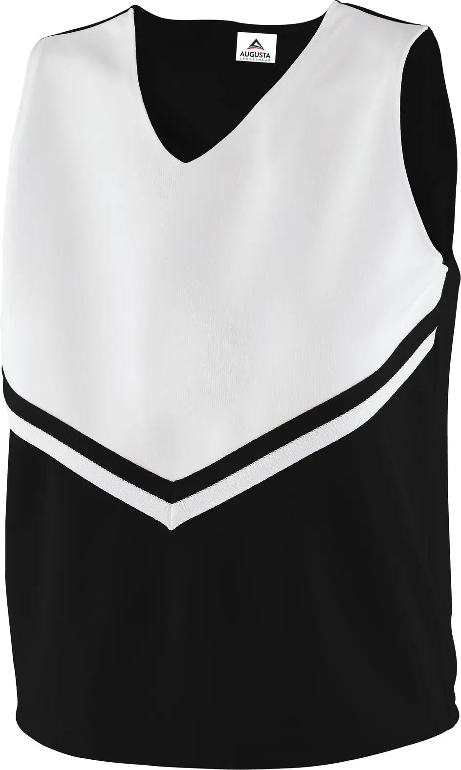 Augusta 9111 Girls Pride Shell - Black White - Xs