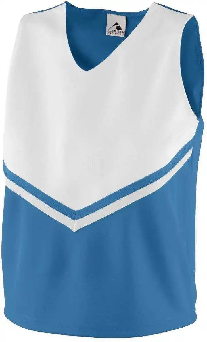 Augusta 9111 Girls Pride Shell - Columbia Blue White