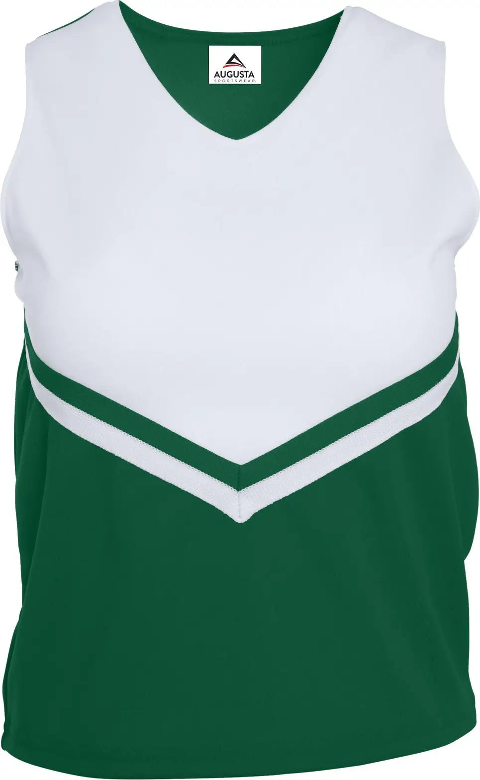 Augusta 9111 Girls Pride Shell - Dark Green White - Xs